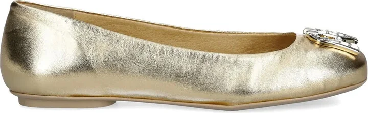 Leather Ballerina Shoes