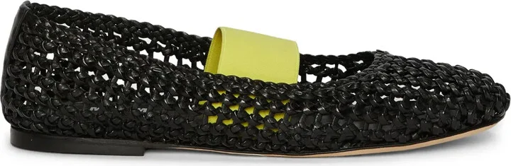 Leather Ballerina Shoes