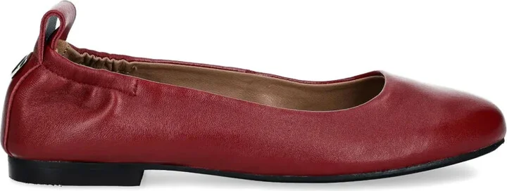 Leather Ballerina Shoes
