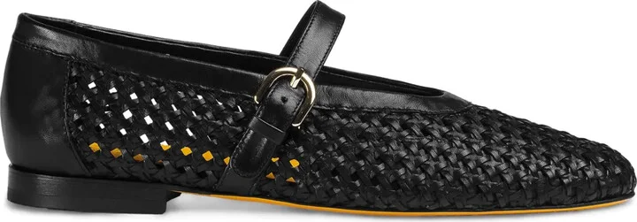 Leather Ballerina Shoes