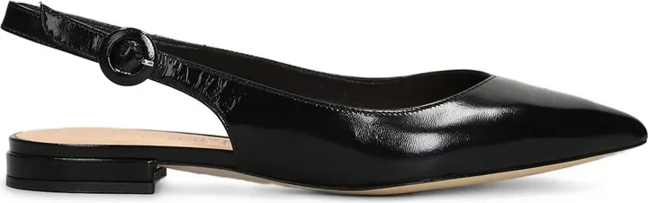Leather Ballerina Shoes