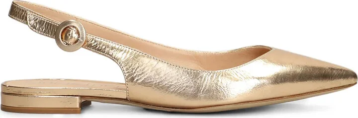 Leather Ballerina Shoes