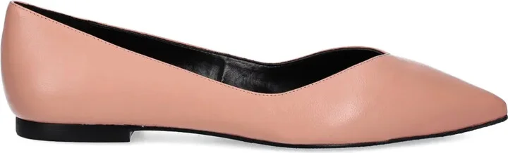 Leather Ballerina Shoes