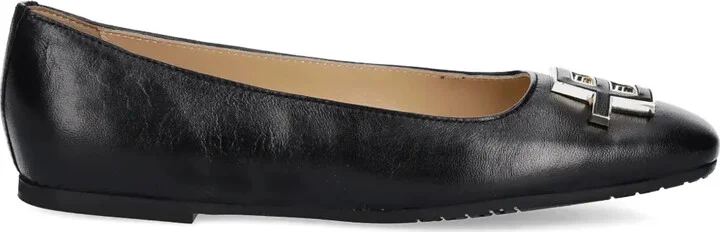 Leather Ballerina Shoes