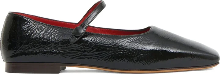 Leather Ballerina Shoes