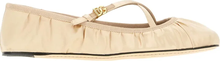 Leather Ballerina Shoes