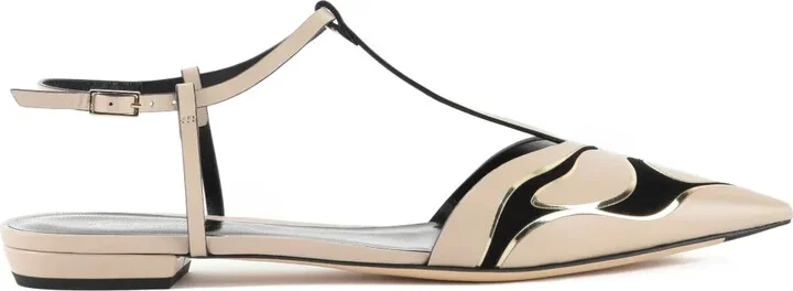 Leather Ballerina Shoes