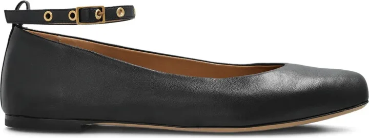 Leather Ballerina Shoes