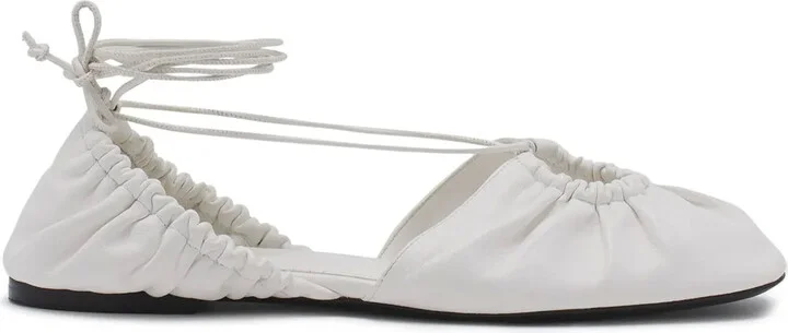 Leather Ballerina Shoes