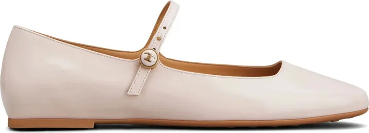 Leather Ballerina Shoes