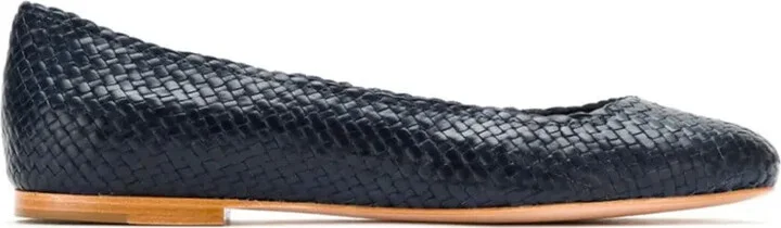 Leather Ballerina Shoes