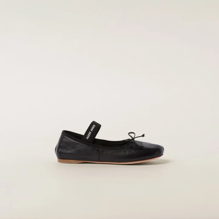 Leather ballerinas - Image 2