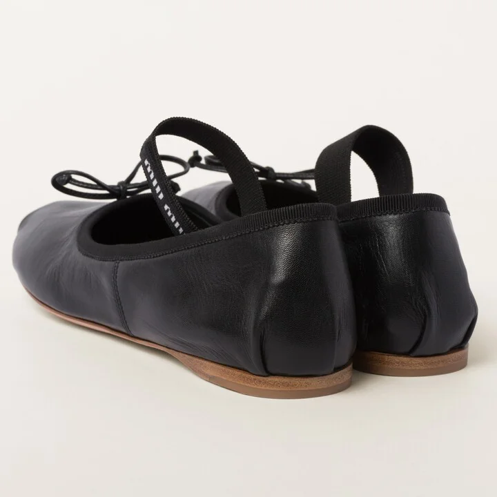 Leather ballerinas - Image 3