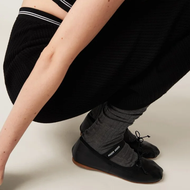 Leather ballerinas - Image 5