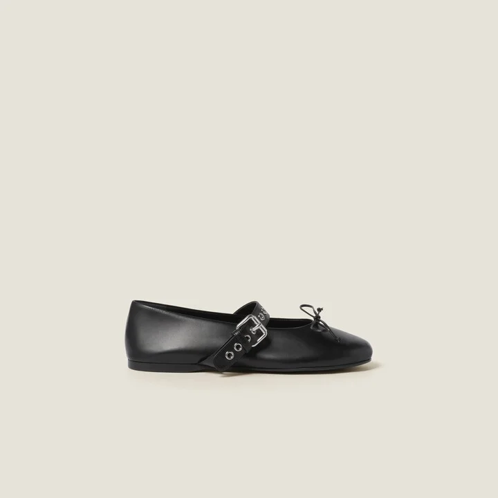 Leather ballerinas - Image 2