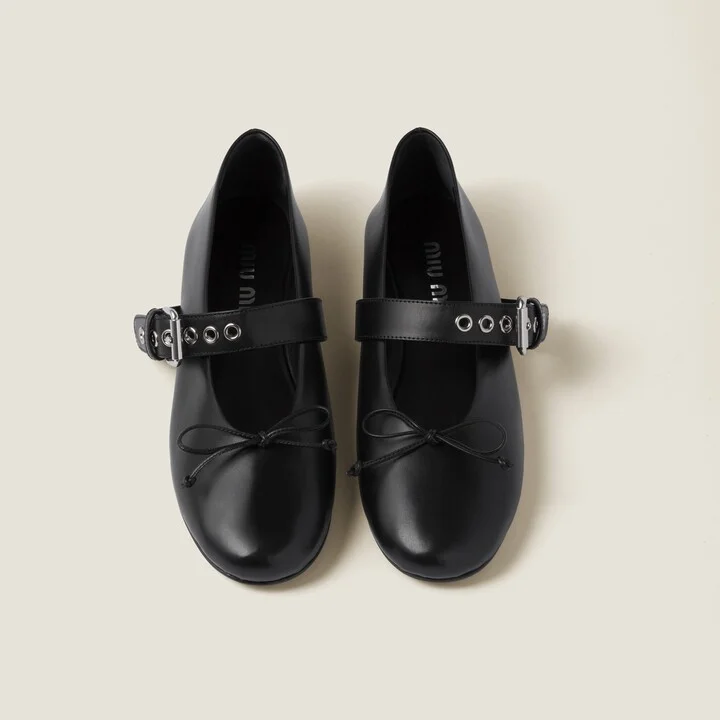 Leather ballerinas - Image 4