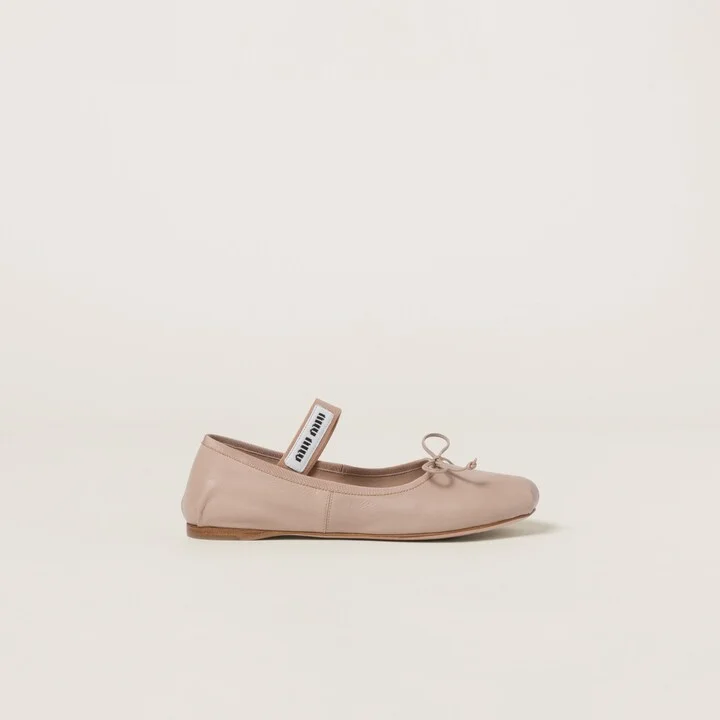 Leather ballerinas - Image 2