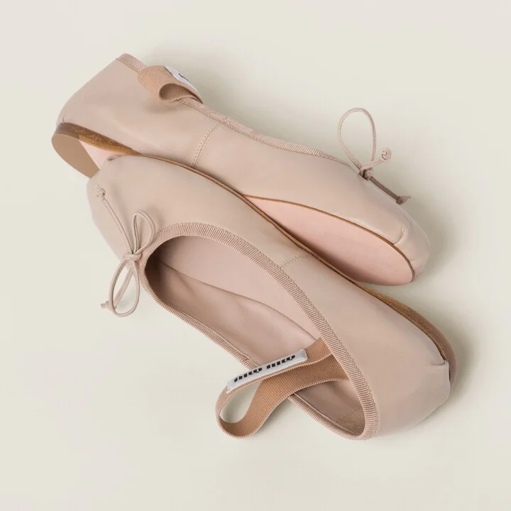 Leather ballerinas - Image 4
