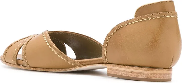Leather Ballerinas - Image 3