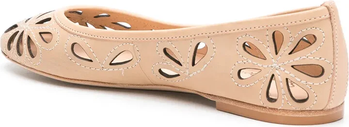 Leather Ballerinas - Image 3