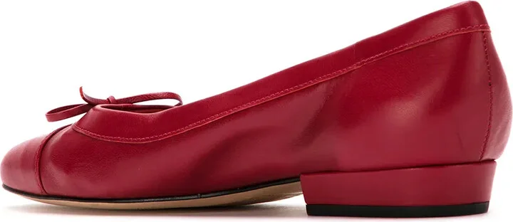 Leather Ballerinas - Image 3