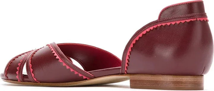 Leather Ballerinas - Image 3