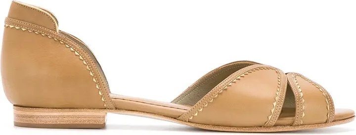 Leather Ballerinas