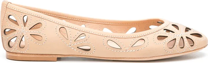 Leather Ballerinas