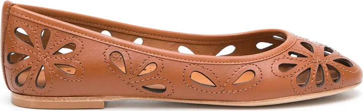 Leather Ballerinas
