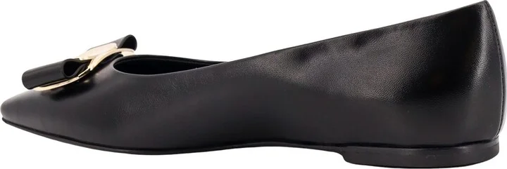 Leather Ballerinas With Iconic Vara Bow - Image 3