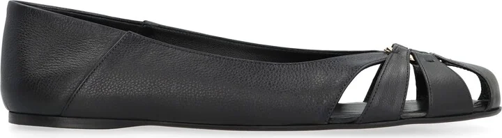 Leather Ballet Flats - Image 2