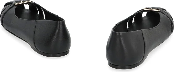 Leather Ballet Flats - Image 4