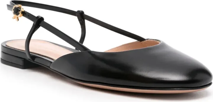 Leather Ballet Flats - Image 2