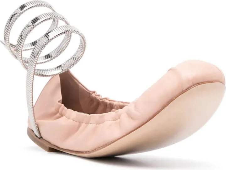 Leather Ballet Flats - Image 2