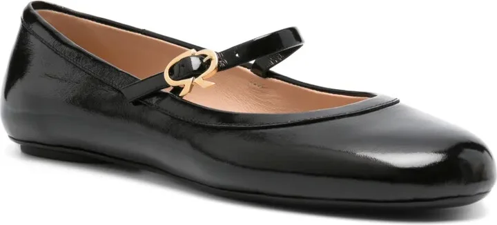 Leather Ballet Flats - Image 2