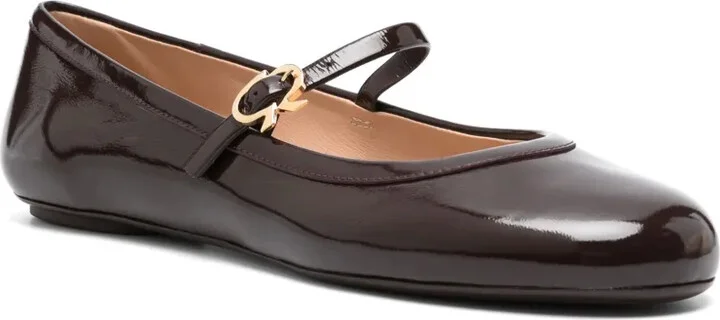Leather Ballet Flats - Image 2