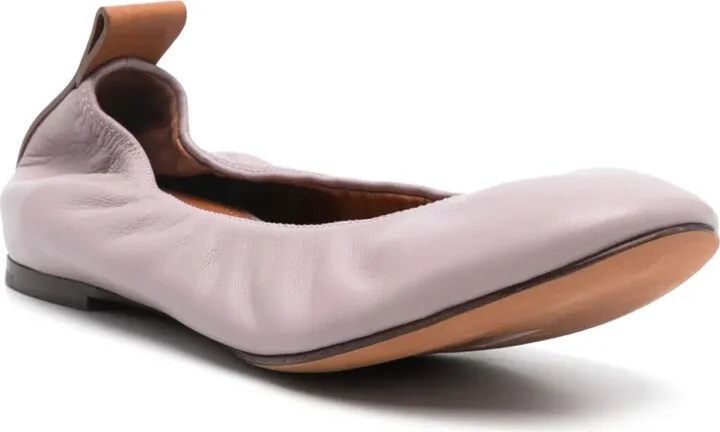 Leather Ballet Flats - Image 2
