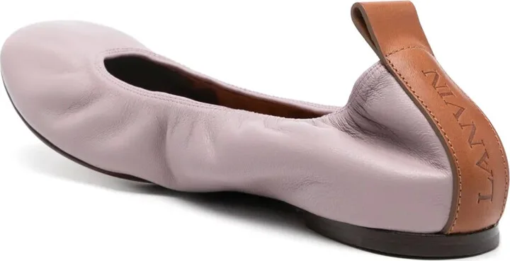 Leather Ballet Flats - Image 3