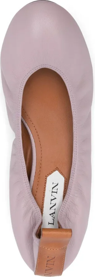 Leather Ballet Flats - Image 4