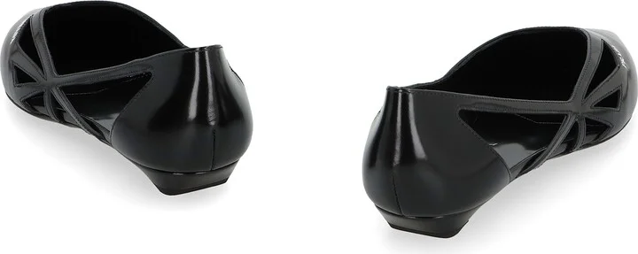 Leather Ballet Flats - Image 4