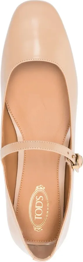 Leather Ballet Flats - Image 4
