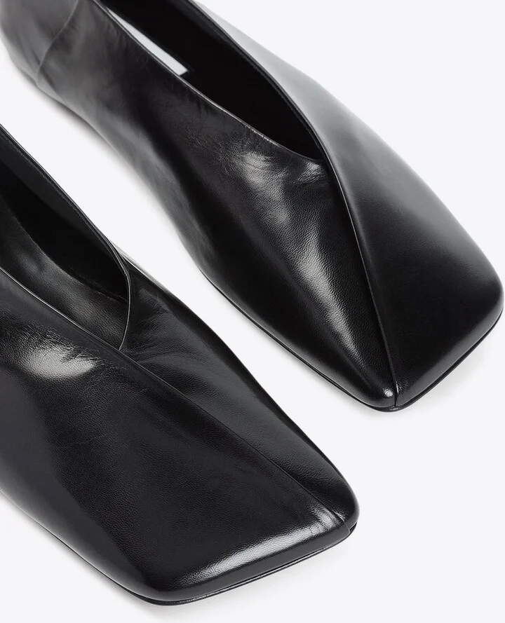 Leather Ballet Flats - Image 3