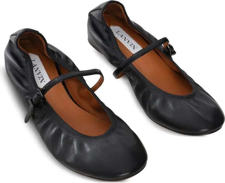 Leather Ballet Flats - Image 2