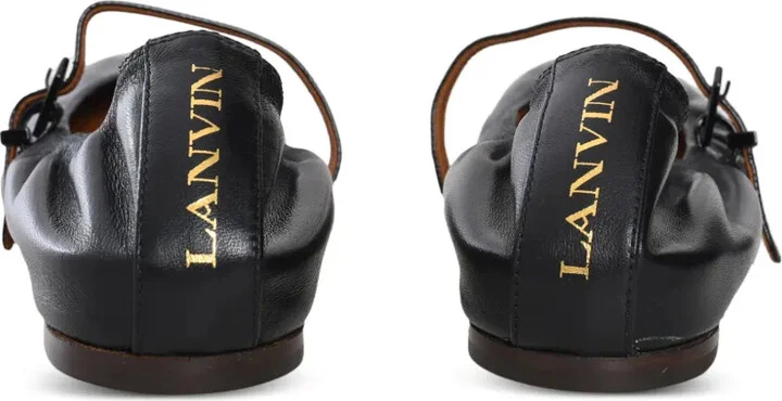 Leather Ballet Flats - Image 4