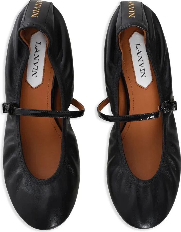 Leather Ballet Flats - Image 5