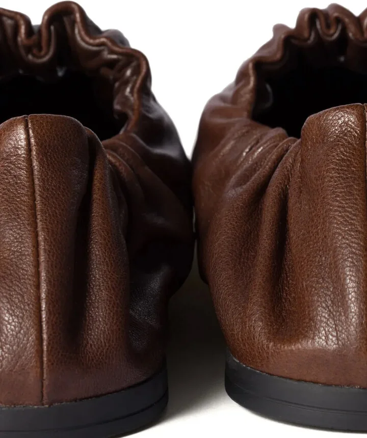 Leather Ballet Flats - Image 4