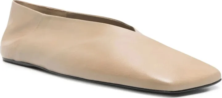 Leather Ballet Flats - Image 2