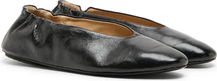 Leather Ballet Flats - Image 2