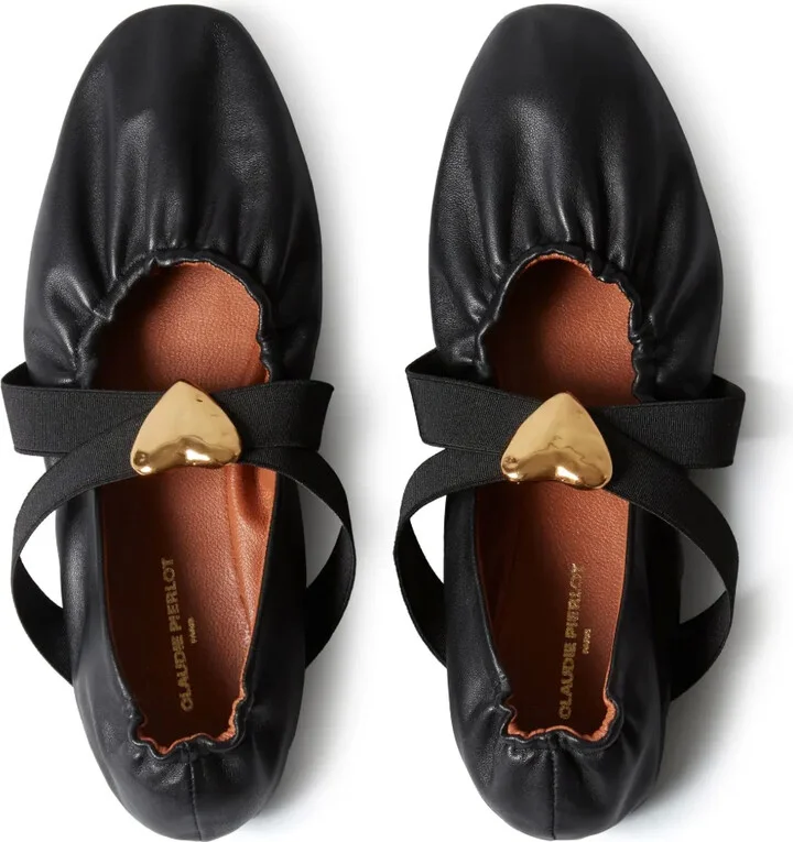 Leather Ballet Flats - Image 4