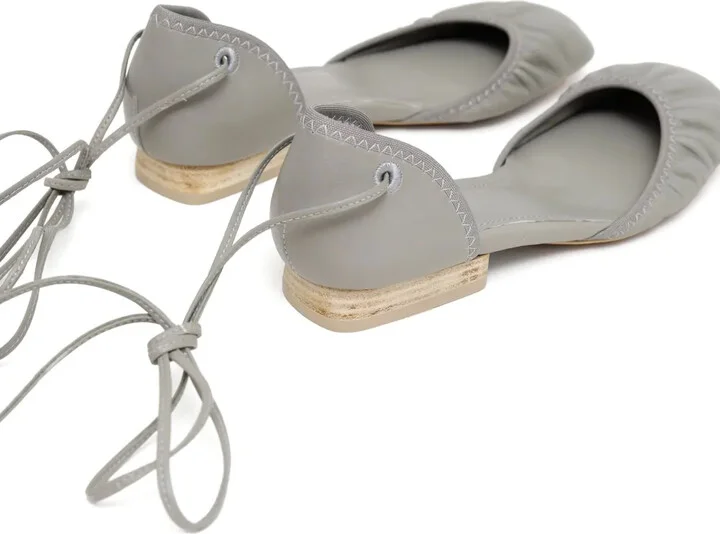 Leather Ballet Flats - Image 3
